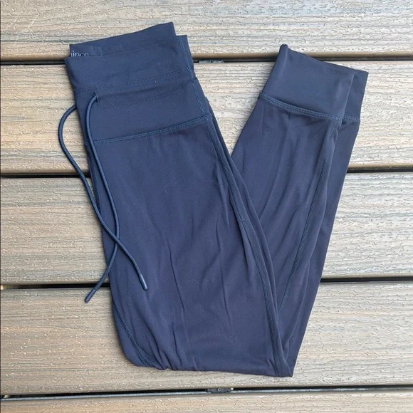 Quince Ultra-form Tie-Waist High Rise Leggings - Picture 1 of 6